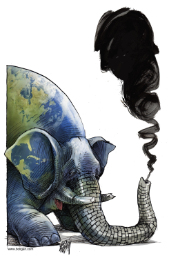CALENTAMIENTO GLOBAL /  by Angel Boligan