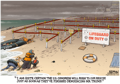 SYRIAN REFUGEES WAIT FOR CONGRESS TO FINISH DENOUNCING TRUMP by R.J. Matson