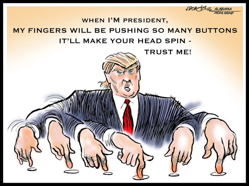 Trump Button Pusher