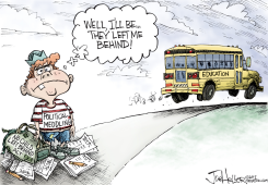 NO CHILD LEFT BEHIND by Joe Heller
