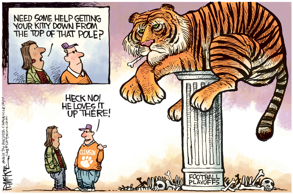 Clemson On Top LOCAL COLOR