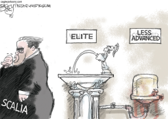 SCALIA'S AMERICA  by Pat Bagley