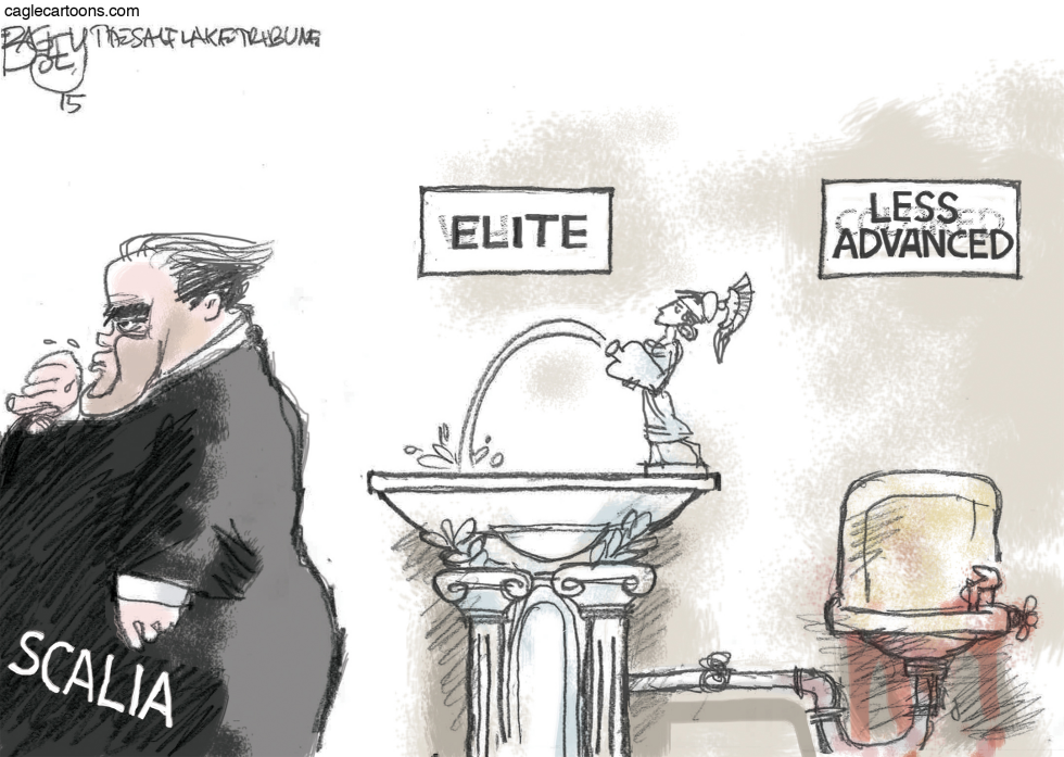  SCALIA'S AMERICA by Pat Bagley