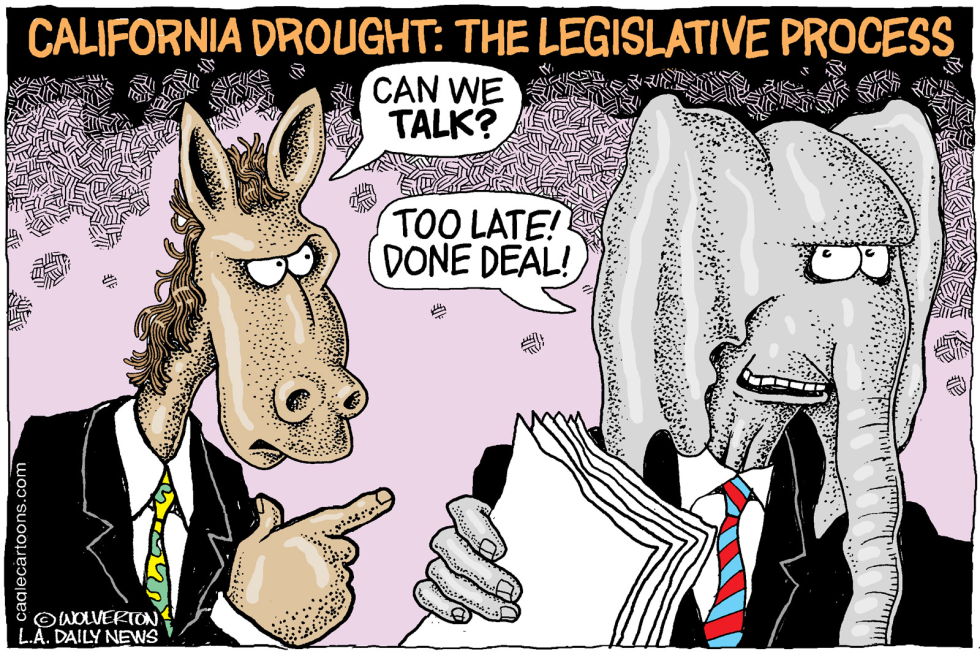 LOCAL-CA CALIF DROUGHT BILL FAILURE  by Monte Wolverton