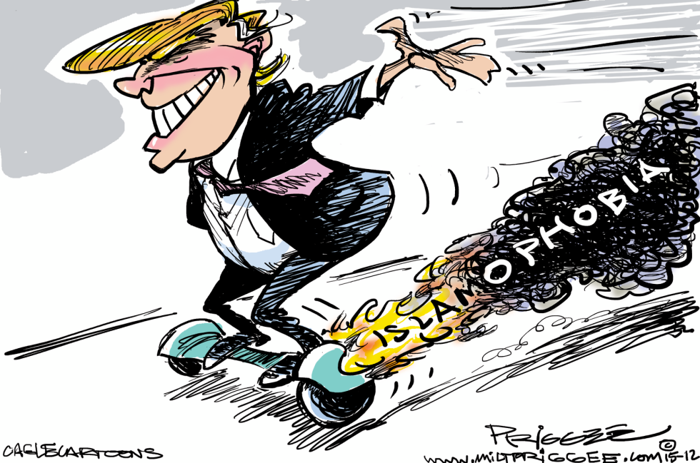  TRUMP HOVERBOARD by Milt Priggee