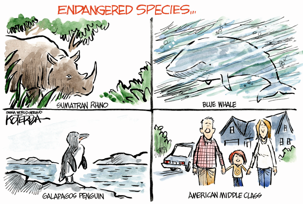  ENDANGERED SPECIES by Jeff Koterba