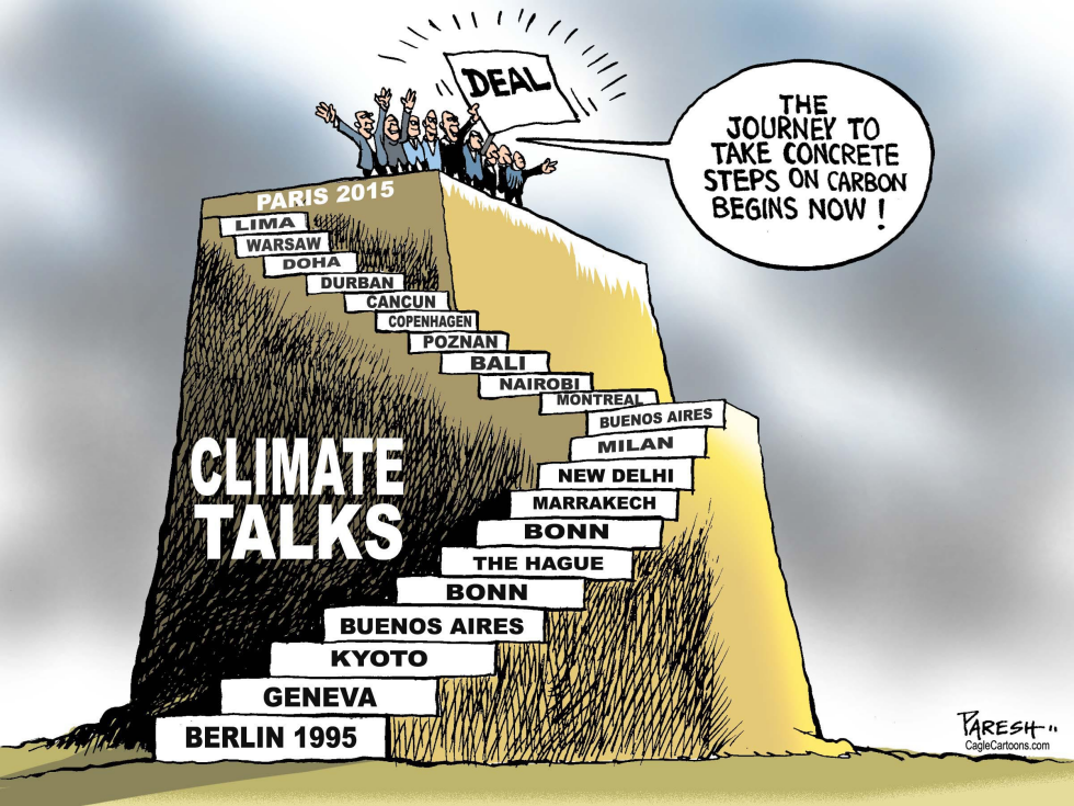 Climate deal in Paris COLOR