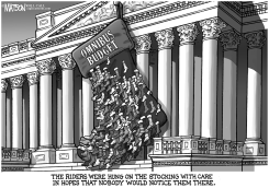 POLICY RIDERS OVERWHELM YEAR END OMNIBUS BUDGET BILL by R.J. Matson