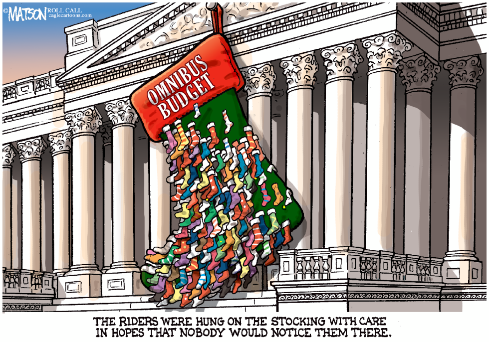 Policy Riders Overwhelm Year End Omnibus Budget Bill-COLOR
