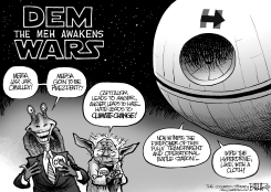 DEM WARS by Nate Beeler