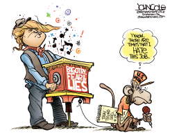 TRUMP'S MONKEY  by John Cole