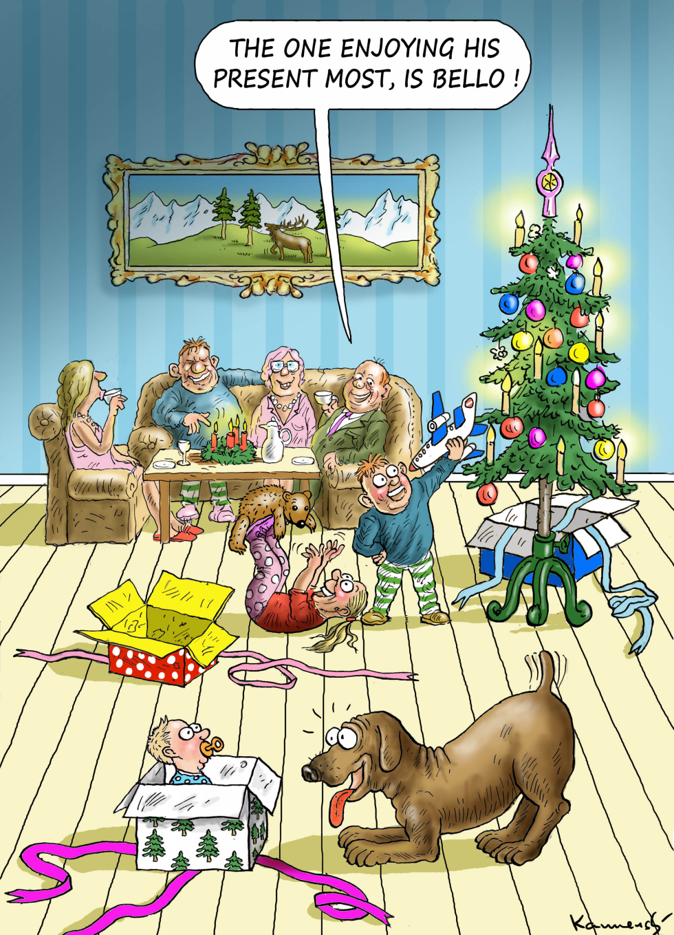 THE CHRISTMAS PRESENT FOR BELLO