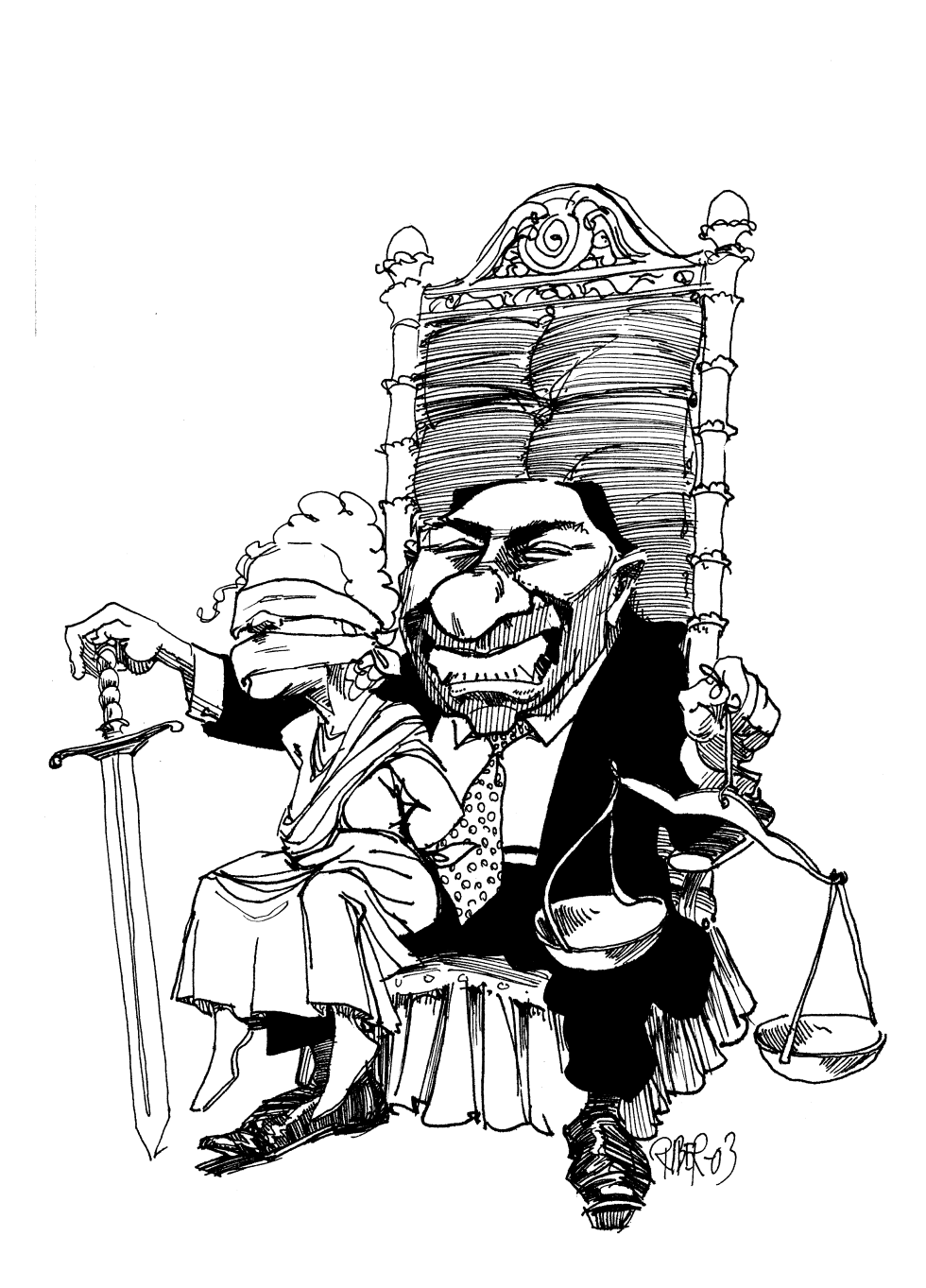  BERLUSCONI KING OF LAW by Riber Hansson