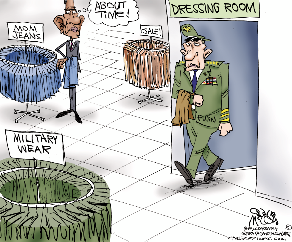  PUTIN'S DRESSING ROOM by Gary McCoy