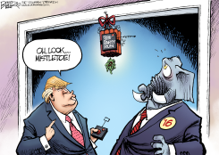 MERRY TRUMPMAS  by Nate Beeler