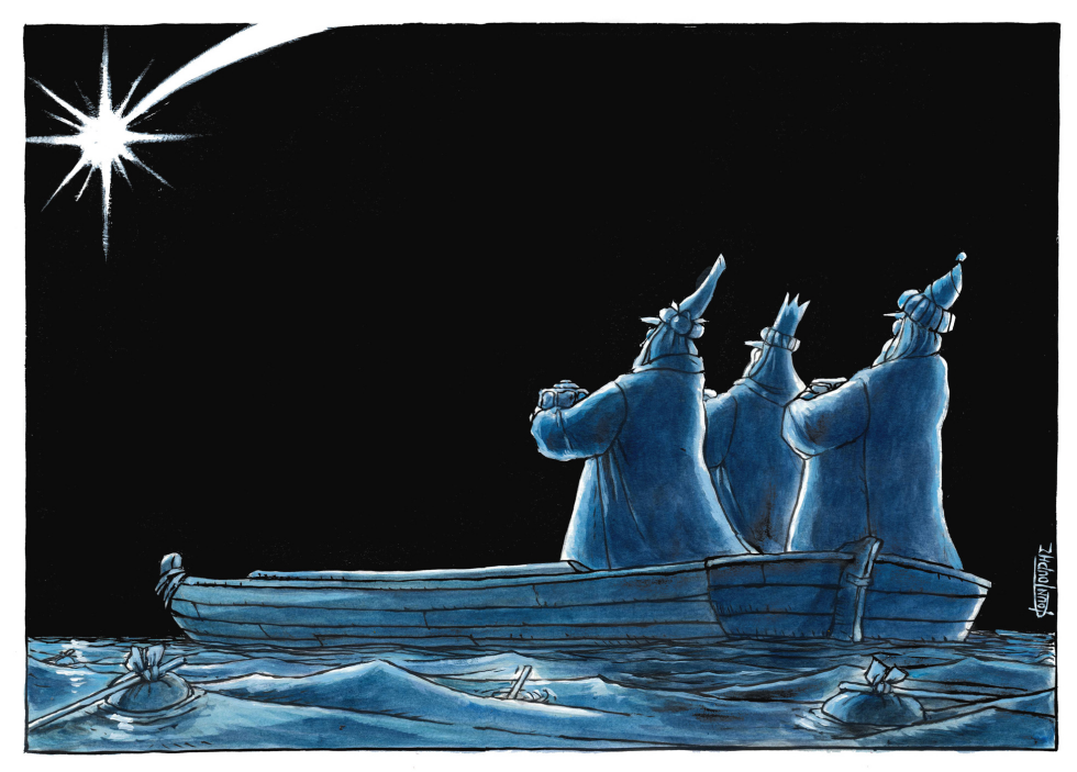 The Three Magi in the Mediterranean