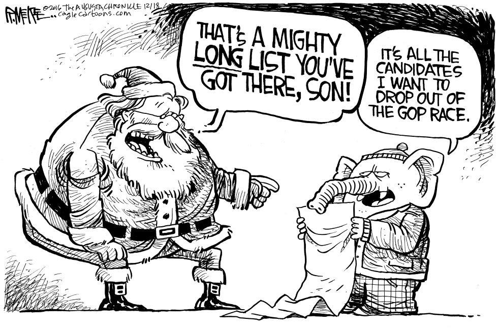 Santa GOP Candidates