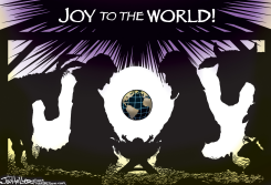CHRISTMAS JOY by Joe Heller