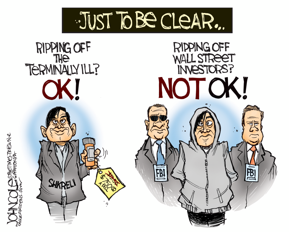 Martin Shkreli arrested COLOR