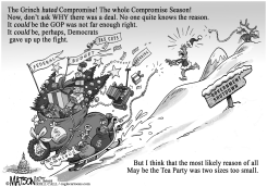 THE GRINCH WHO COULDN'T STEAL THE FEDERAL BUDGET DEAL by R.J. Matson