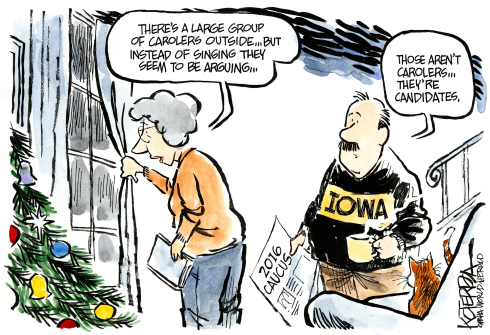 Carolers and Candidates
