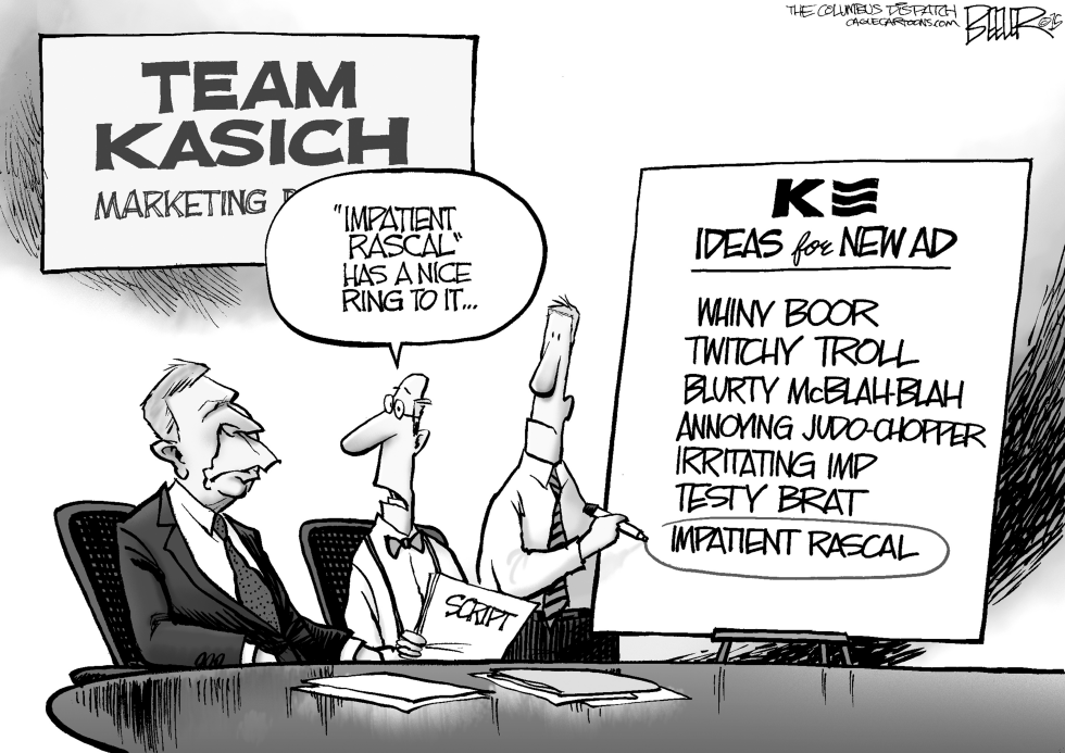 Selling Kasich