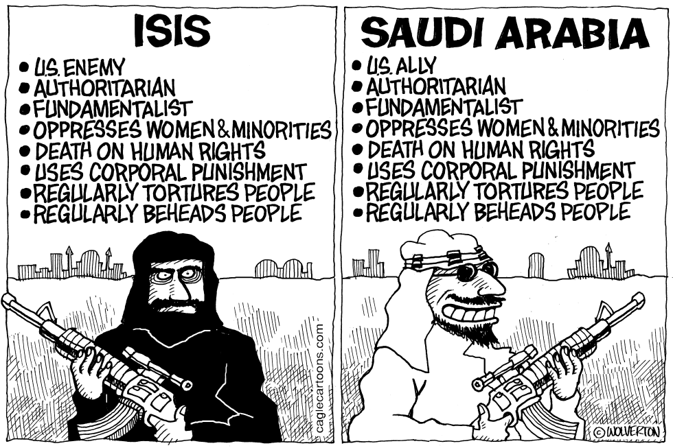 ISIS vs Saudis