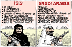ISIS VS SAUDIS by Monte Wolverton