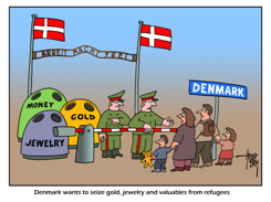 DENMARK AND REFUGEES by Arend Van Dam