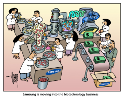 SAMSUNG AND BIOTECHNOLOGY by Arend Van Dam