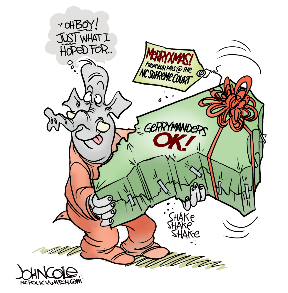 LOCAL NC -- Court upholds redistricting COLOR