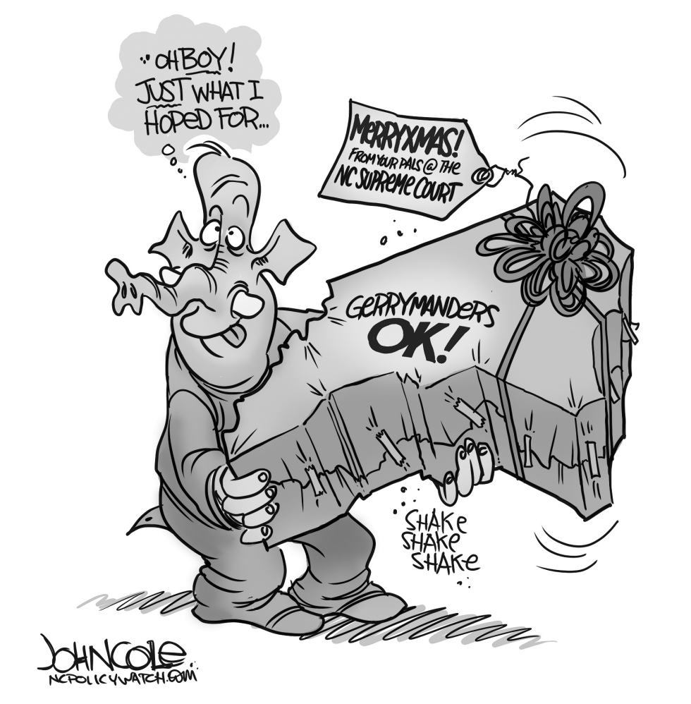 LOCAL NC -- Court upholds redistricting BW