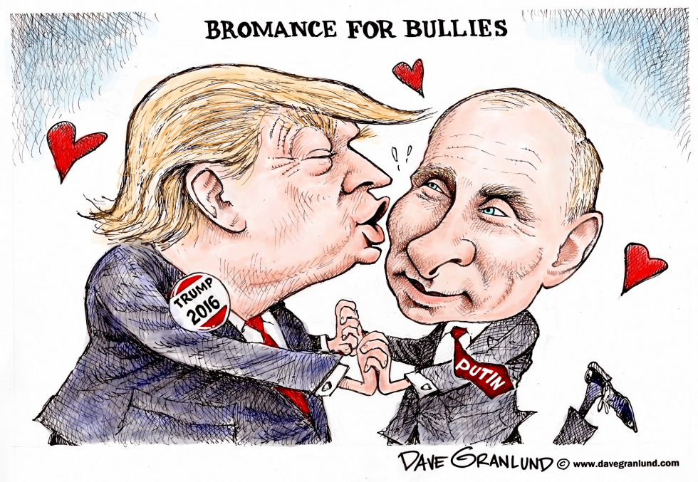 Trump and Putin bromance