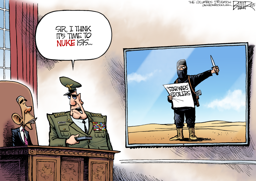  MORE ISIS TERROR by Nate Beeler