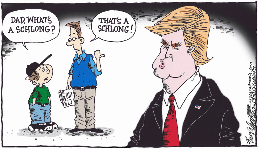 Trump The Schlong COLOR