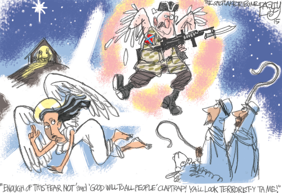  CHRISTMAS MESSAGE by Pat Bagley