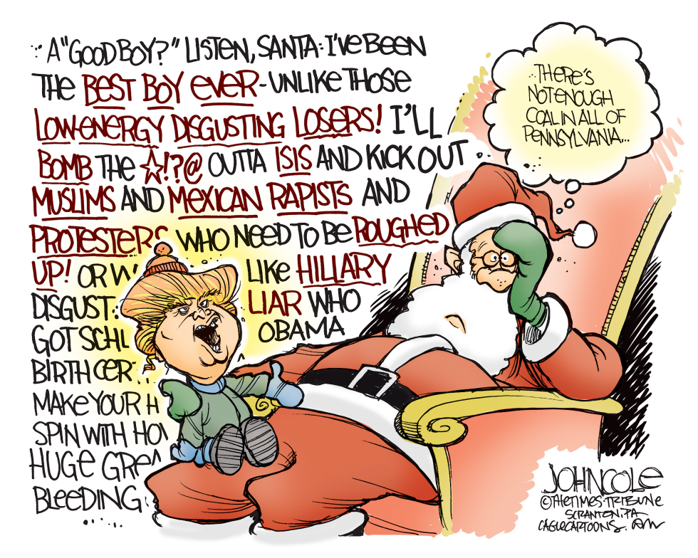 Trump and Santa COLOR