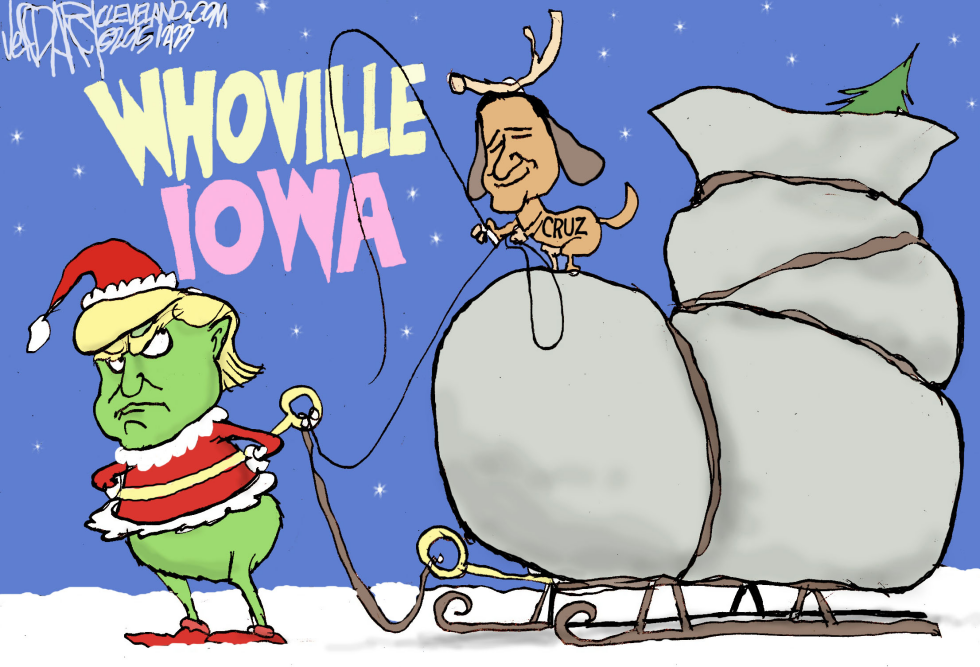 Cruz tops Trump in Iowa