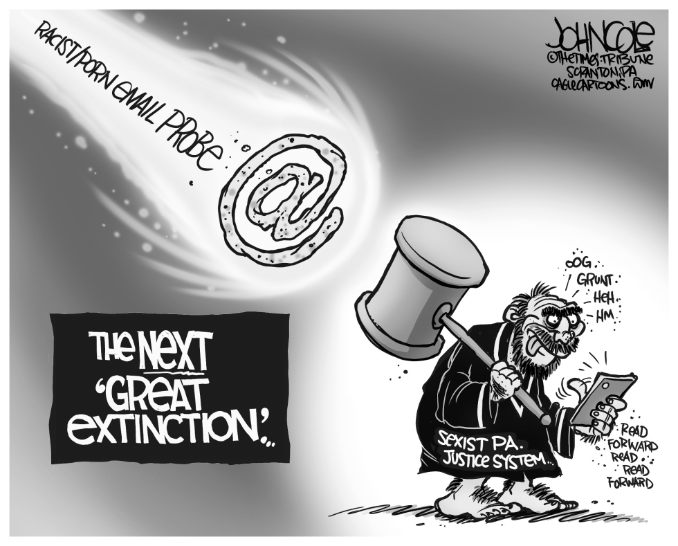 LOCAL PA -- Scandal and extinction BW