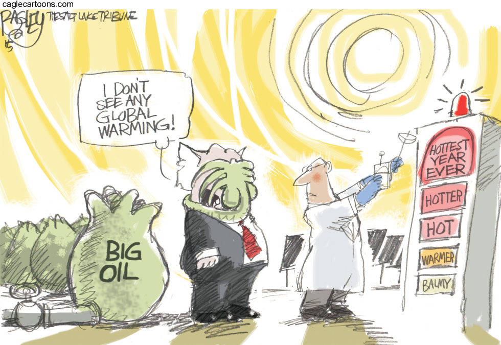  HOTTEST YEAR by Pat Bagley