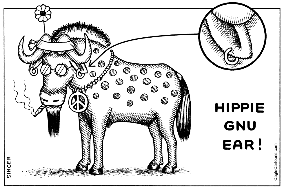 Hippie Gnu Ear horizontal
