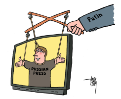 RUSSIAN TV by Arend Van Dam