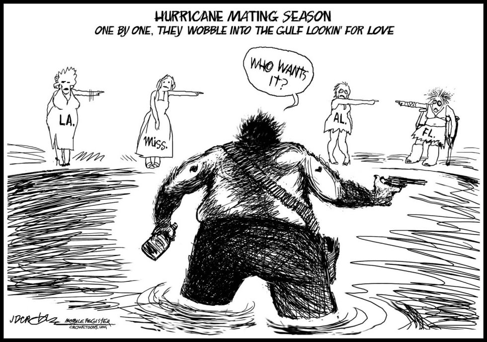 Horny hurricanes