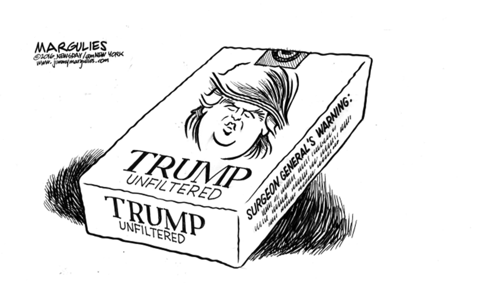 Trump unfilitered