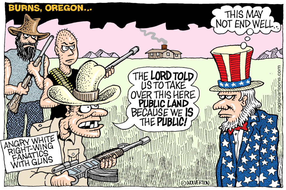 Militia Standoff in Oregon COLOR