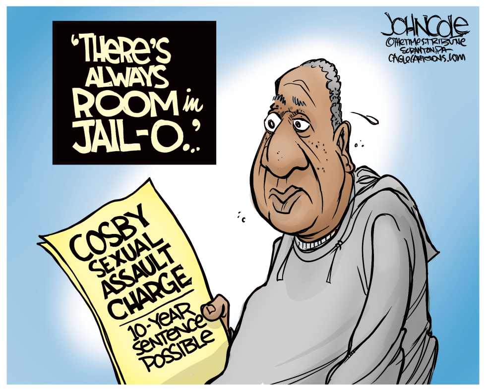  COSBY CHARGED by John Cole