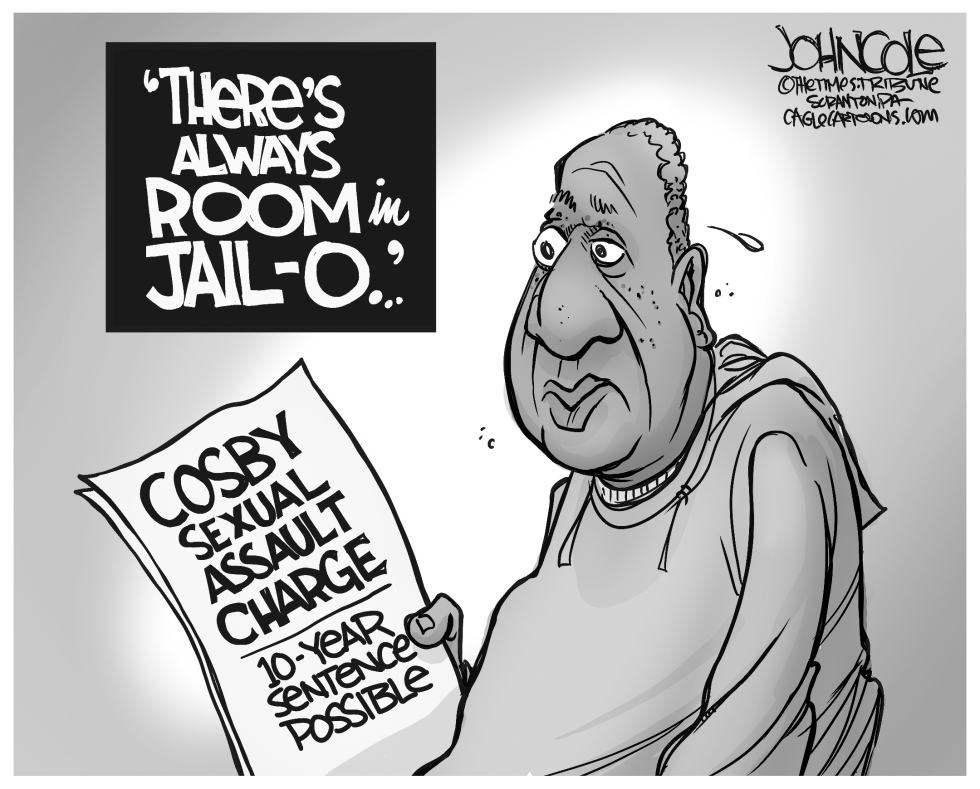  COSBY CHARGED by John Cole