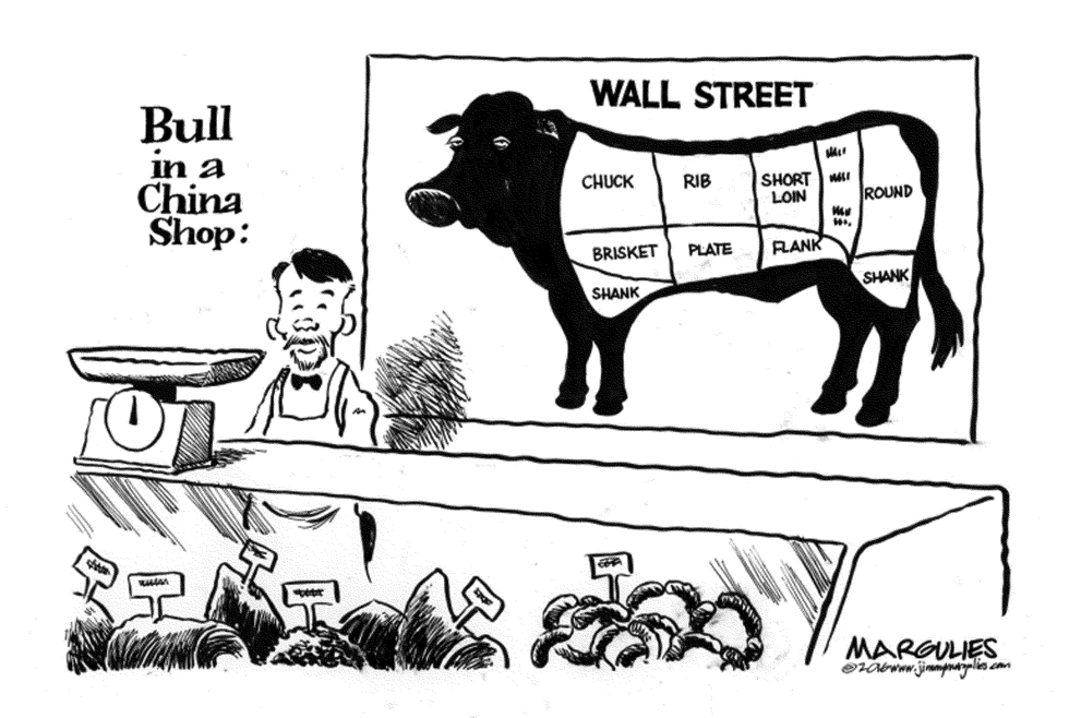 Wall Street and China's economy