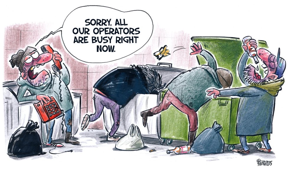 Operators are busy
