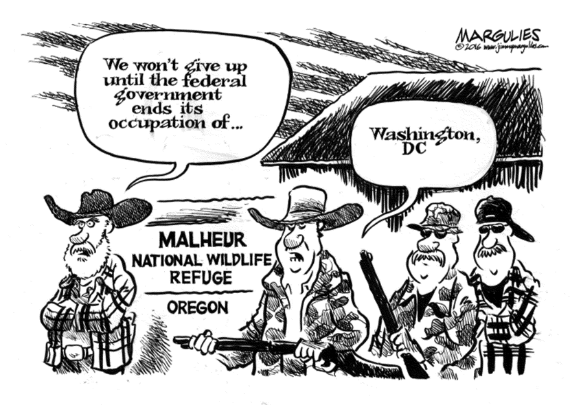 Militia takeover of Oregon wildlife refuge
